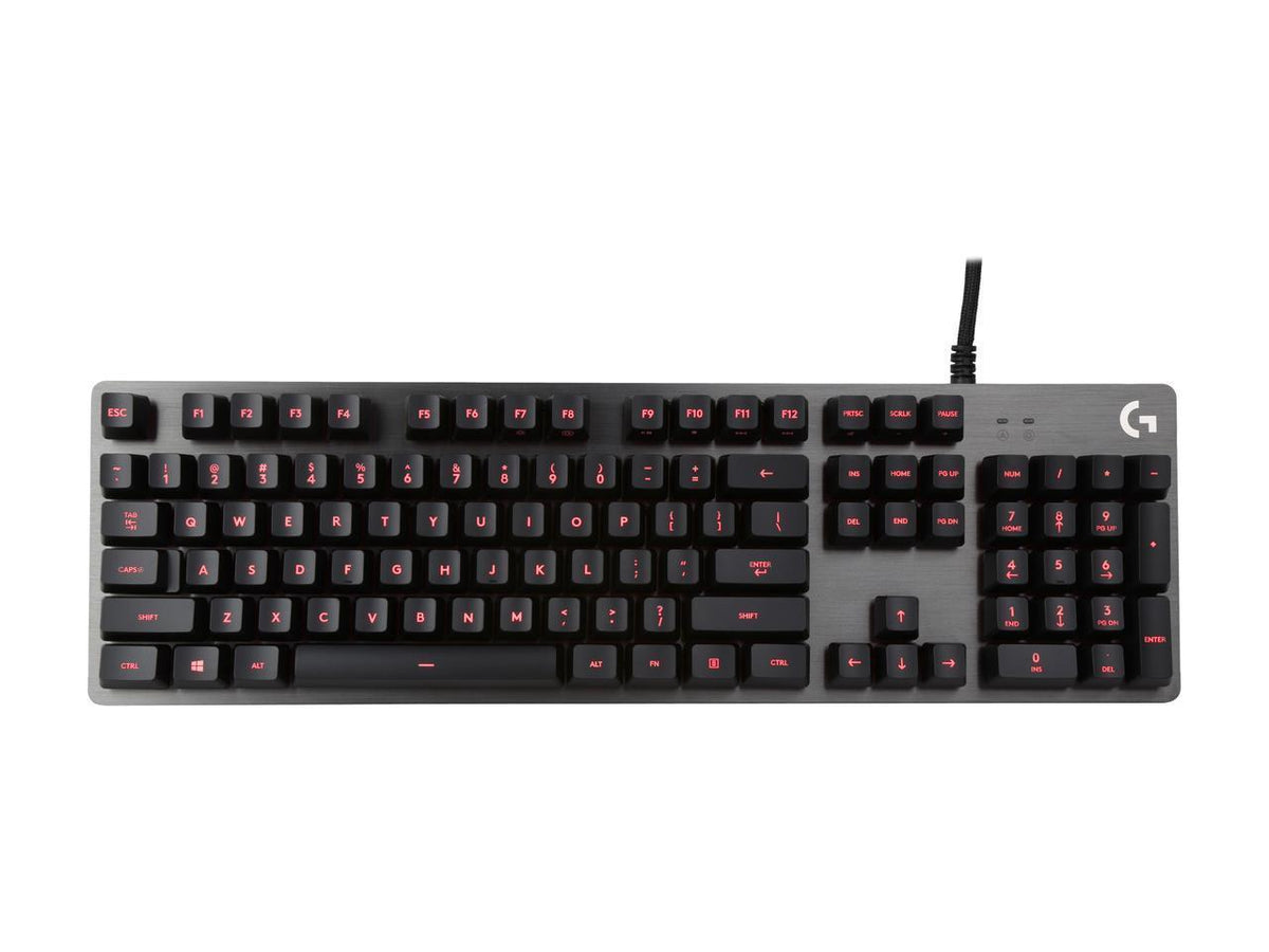 Logitech G413 Backlit Mechanical Gaming Keyboard buy with USB Passthrough – Carbon