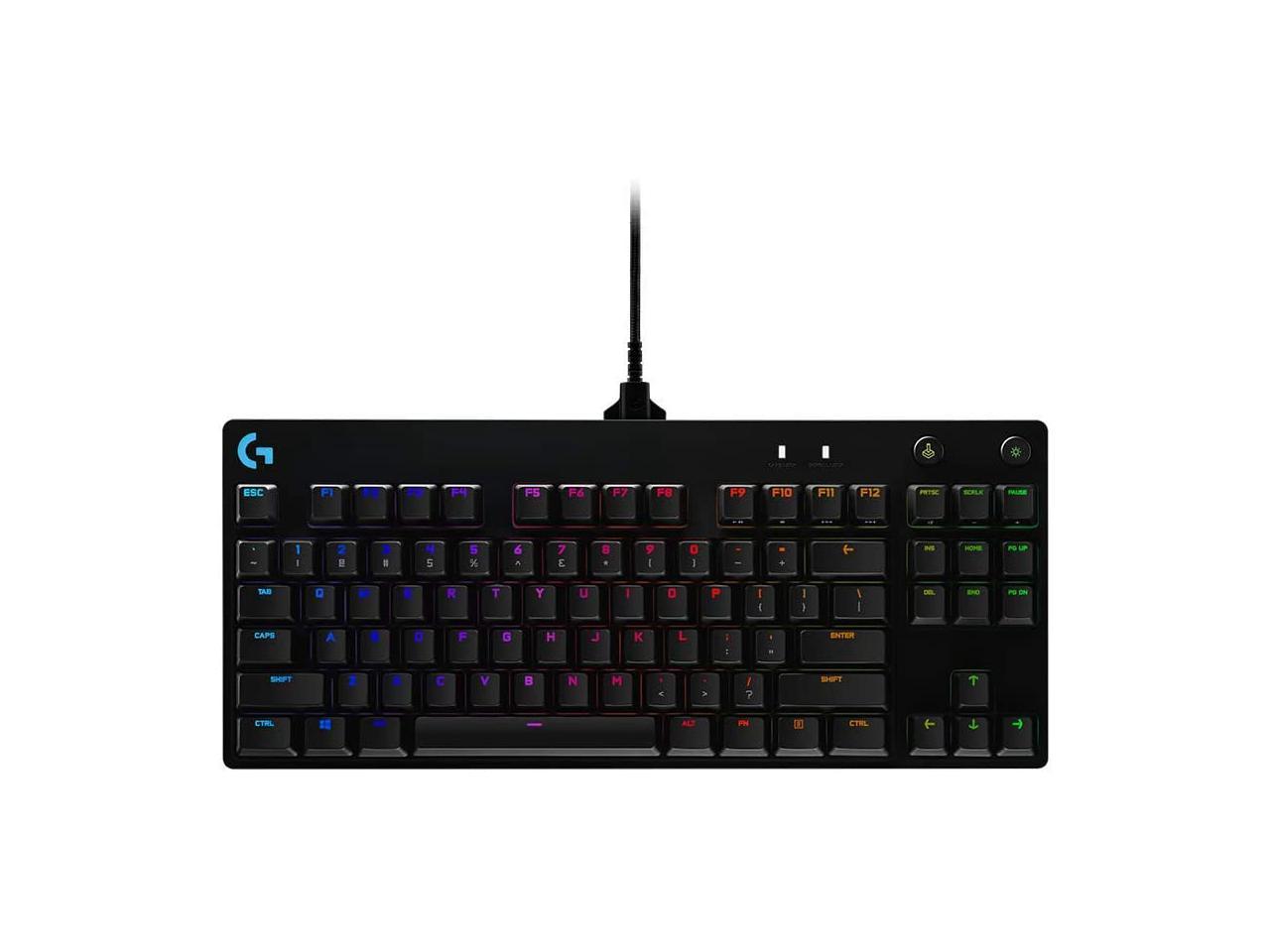 Logitech G PRO K/DA Mechanical Gaming Keyboard, Ultra-Portable Tenkeyless orders Design